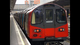 JubileeLine Tube Underground Jubilee Line announcements Stanmore to Charing Cross [upl. by Staford]