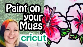 Watercolor Infusible Ink Cricut Mugs [upl. by Ennywg428]