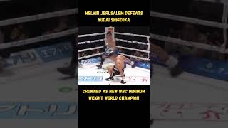 Melvin Jerusalem stuns Japanese foe Yudai Shigeoka [upl. by Archy]