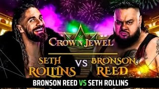 wr3d2k24 crown jewel seth freakin rollins vs bronson reed [upl. by Dnumyar85]