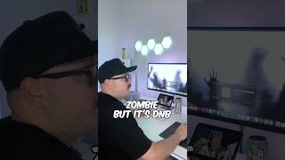 zombie but its drum n bass 🧟‍♂️ edm drumandbass zombie remix shorts [upl. by Fawne]