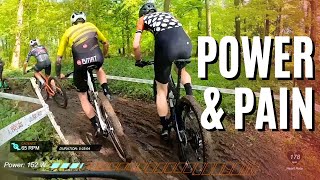 MTB XC Race Full POWER Overlay  National Series Rd 3 Materley Basin [upl. by Perni24]