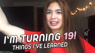 19 THINGS IVE LEARNED IN MY 19 YEARS OF EXISTENCE  Heaven Peralejo [upl. by Josefina582]