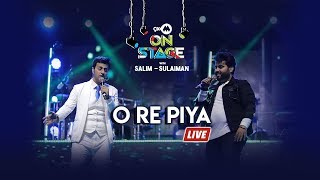 O Re Piya  Salim Sulaiman Live Ft Vipul Mehta  9XM On Stage [upl. by Ebneter]