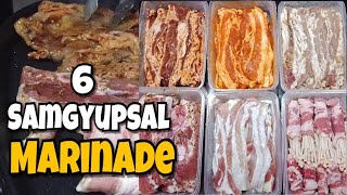 6 Easy Samgyupsal Marinade Recipe [upl. by Nayarb]