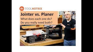 Jointer vs Planer What Does Each One Do [upl. by Reitman]