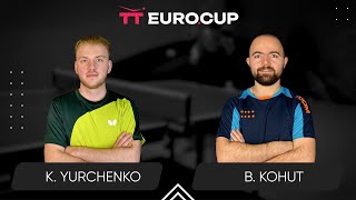 1905 Kiril Yurchenko  Bohdan Kohut 03112024 TT EuroCup Ukraine Elite TABLE 4 [upl. by Randal]