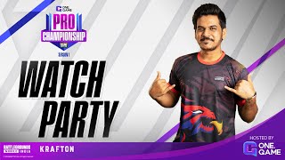 HH Chicken Pakka  WATCHPARTY ONEGAME PRO CHAMPIONSHIP Day 1 [upl. by Aneel696]