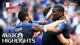 France v Australia  2018 FIFA World Cup  Match Highlights [upl. by Riggins]