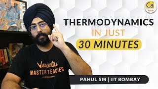 Thermodynamics In Just 30 Minutes  REVISION  Super Quick JEE amp NEET Chemistry  Pahul Sir [upl. by Genovera935]