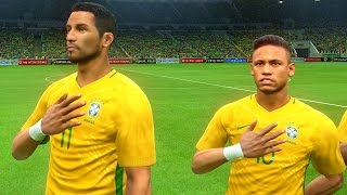 PES 2017  RUMO AO ESTRELATO 14  ESTRÉIA na SELEÇÃO BRASILEIRA no MARACANÃ Gameplay PS4XONE [upl. by Rodney]