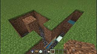 how to crawl in minecraft bedrock [upl. by Nilram699]