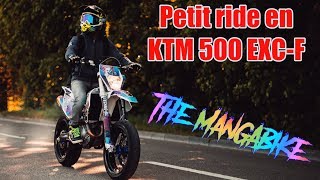 PETIT RIDE EN KTM 500 EXCF 2018 [upl. by Rotciv53]