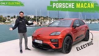 2024 Porsche Macan EV  The Electric Macan gets a Turbo Version [upl. by Ahtaela]