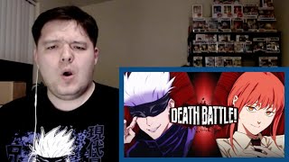 Gojo VS Makima DEATH BATTLE REACTION [upl. by Wavell]