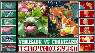 Semifinal GMAX VENUSAUR vs GMAX CHARIZARD  Gigantamax Pokémon SwordampShield Tournament Battle 5 [upl. by Ayian]