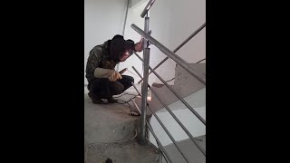 INSTALACION DE PASAMANOS EN TUBO FACIL PART 1 [upl. by Richter]