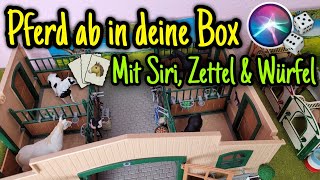 XXL Pferd ab in deine Box mit Siri Zettel amp Würfel 🎲🐴  Schleich [upl. by Zollie]