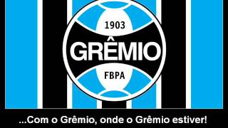 Hino do Grêmio Letra [upl. by Manvell]