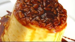 Flan de Arroz con leche  Falsarius Chef [upl. by Assinna609]