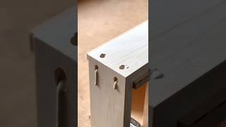 Simple But Strong Wood Joints 👌 satisfying ytshort [upl. by Ailem]