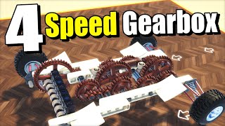 I Built an Insane 4 Speed Gearbox Using Real Life Transmission Ratios [upl. by Atiuqer360]