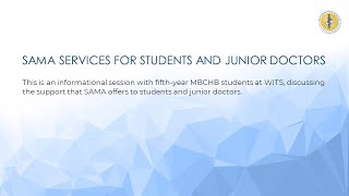 SAMA Services for students and junior doctors [upl. by Akenal]