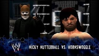 Nicky Nutterball Vs Hornswoggle WWE 2K14 [upl. by Arlena786]