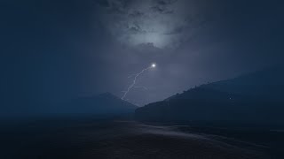 Crazy Lightning Storm in GTA Online [upl. by Sajovich513]