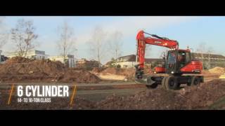 Doosan Wheeled Excavator features FAMILY  Doosan Equipment Europe [upl. by Loveridge]