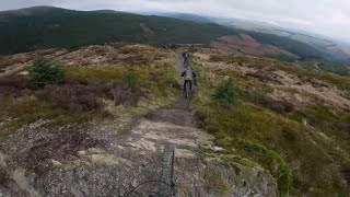 Dyfi Bikepark  Racetrack 4k60 [upl. by Naelopan864]