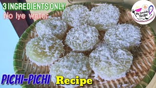 How to make Pichi pichi without lye water  Pichipichi 3 ingredients only Pichipichi recipe [upl. by Maure]