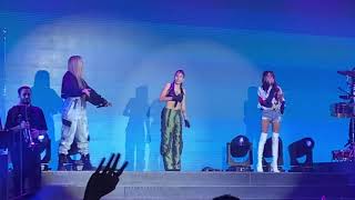 Maria Becerra x TINI x Lola Indigo  High Remix En vivo [upl. by Hehre300]