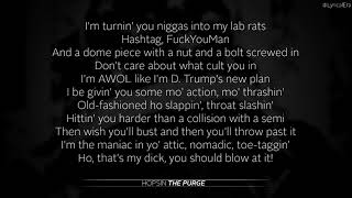 Hopsin  The Purge Official Lyrics amp Audio  NEW SONG 2017 [upl. by Rew]