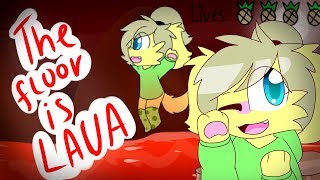 ♥The floor is lava♥ [upl. by Gadmon]