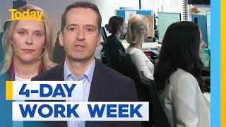 Medibanks fourday work week trial delivers impressive results  Today Show Australia [upl. by Edward]