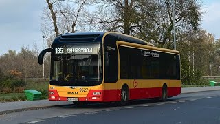 MAN NL253 Lion’s City Hybrid 9527 Mobilis Mościska 🚍185 [upl. by Del]