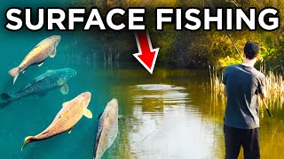 Surface Fishing For Carp  Made Easy I caught loads [upl. by Introc]