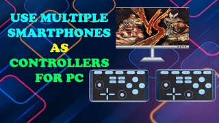 How to use multiple smartphones as controllers for pc  Monect PC Remote [upl. by Adleremse392]