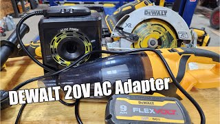 An AC Adapter For DEWALT 20V Tools [upl. by Sadinoel28]