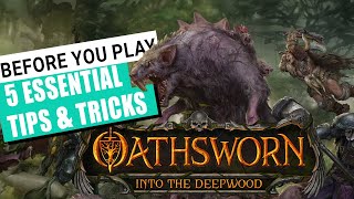 5 Things to know before you start Oathsworn Into the deepwood [upl. by Streeto882]