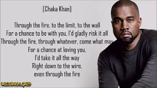 Kanye West  Through the Wire Lyrics [upl. by Efram183]