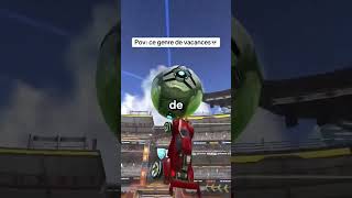 POV  Ce genre de Vacances rocketleague humour [upl. by Latonia920]