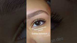 Epilation sourcils au fil [upl. by Anahsor]