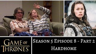 Game of Thrones S5E8 PART 2 Hardhome REACTION [upl. by Weirick]