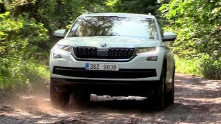 2017 Škoda Kodiaq Off road Driving Footage [upl. by Arised]