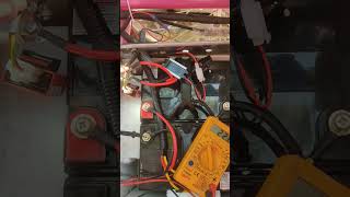 electric tricycle battery voltage Kaise check Karentricycle tricycledriver tricycles [upl. by Tove366]