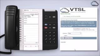 Mitel Programmable Keys User Video  Page Feature [upl. by Tandie244]