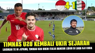 TAK DI TAYANGKAN DI TV NASIONAL  TIMNAS U20 MALAH BIKIN SEPAKBOLA EROPA GEMPAR USAI GASAK ITALIA [upl. by Hplodnar]