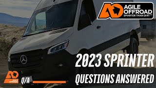 All new 2023 Mercedes Sprinter questions answered [upl. by Ynaoj]